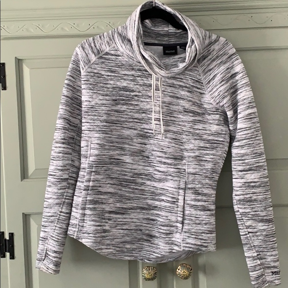 Marmot pull on sweatshirt